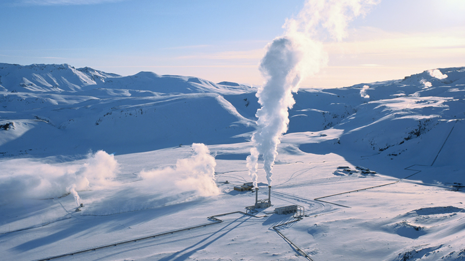 Geothermal power plants