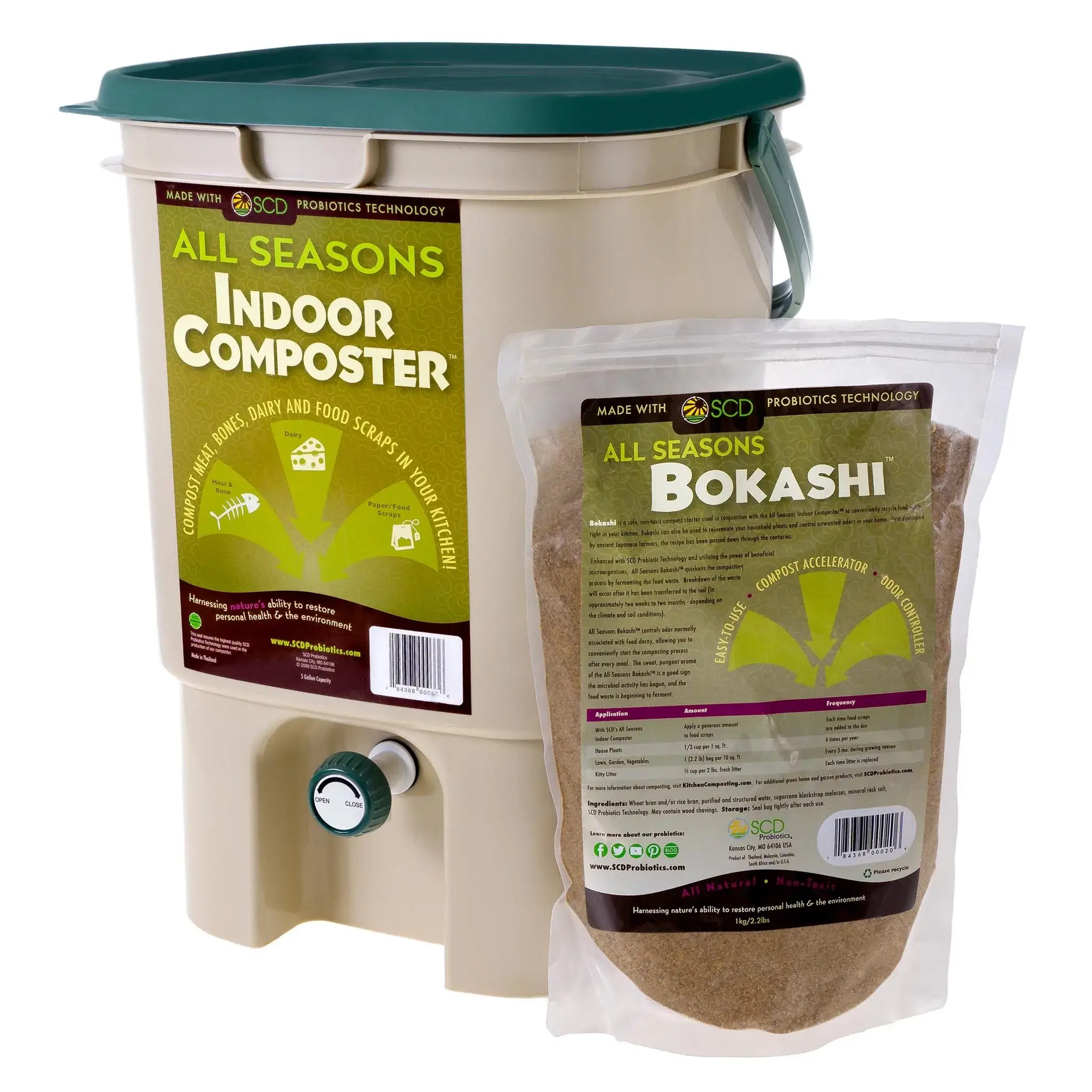 SCD All Seasons Indoor composters kit