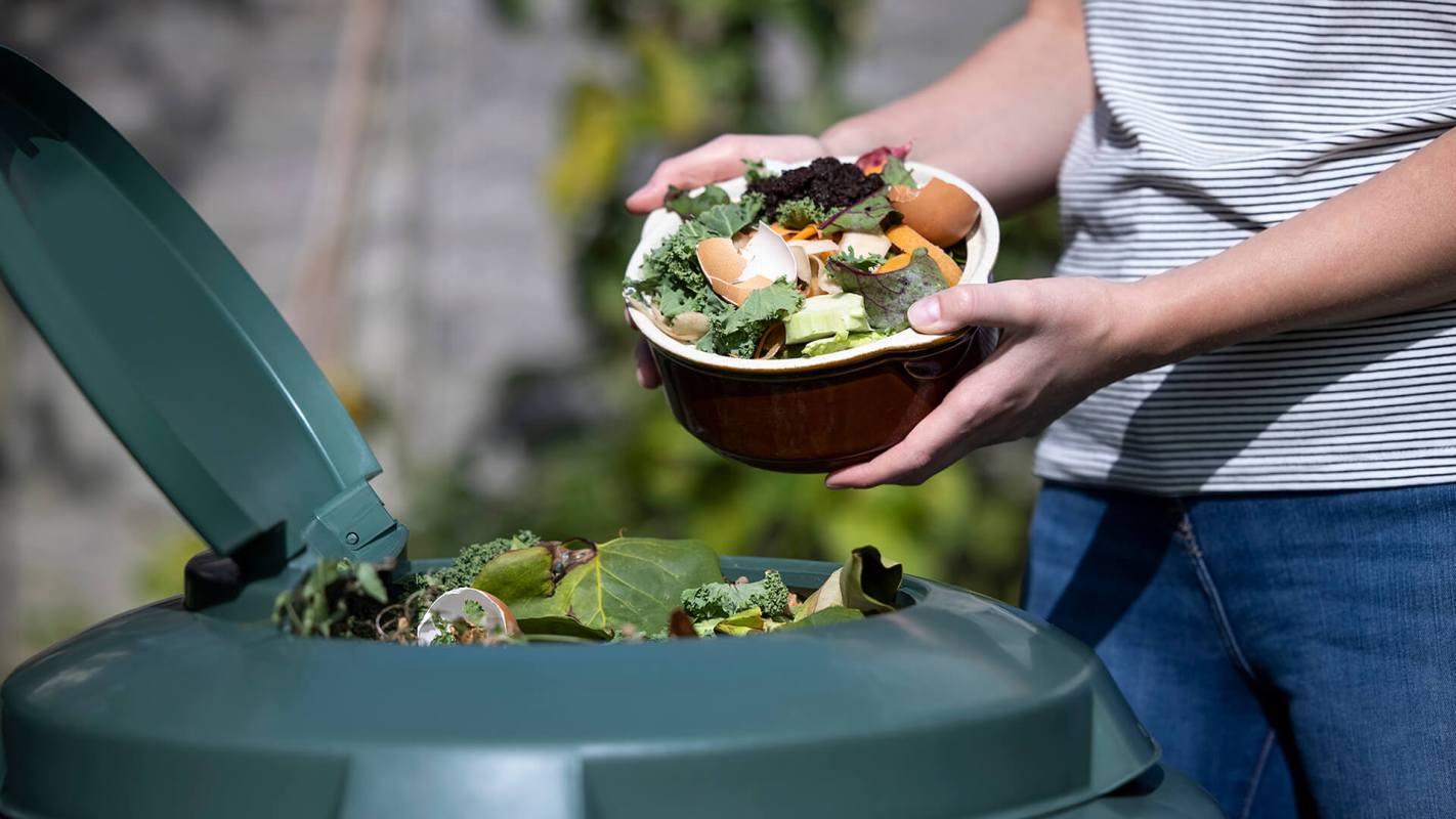 turning food scraps into gardening gold using composting