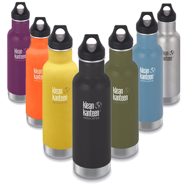 Klean Kanteen classic insulated stainless steel water bottle