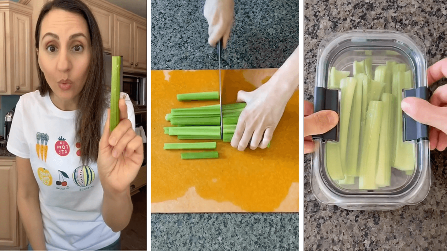 Clever celery hack keeps produce crisp for weeks