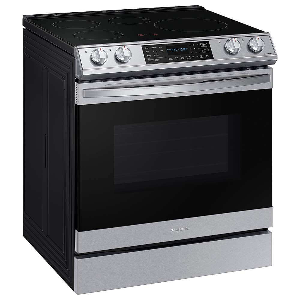 Samsung Slide-In Induction Range with Self-Cleaning Oven