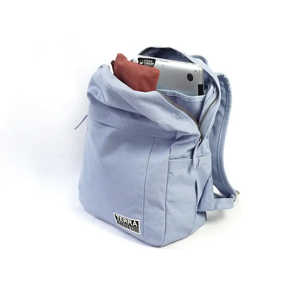 Terra Thread Grey Backpack