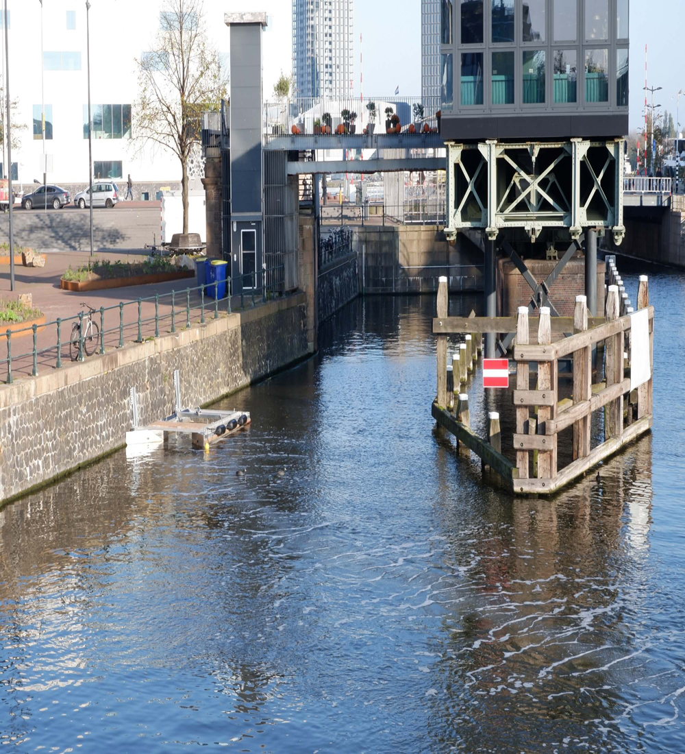 Bubbles are being used to clear waterways in Great Bubble Barrier