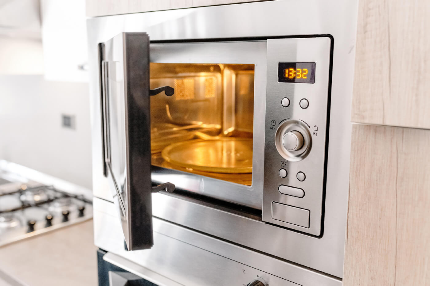 Microwave constantly on is wasting energy