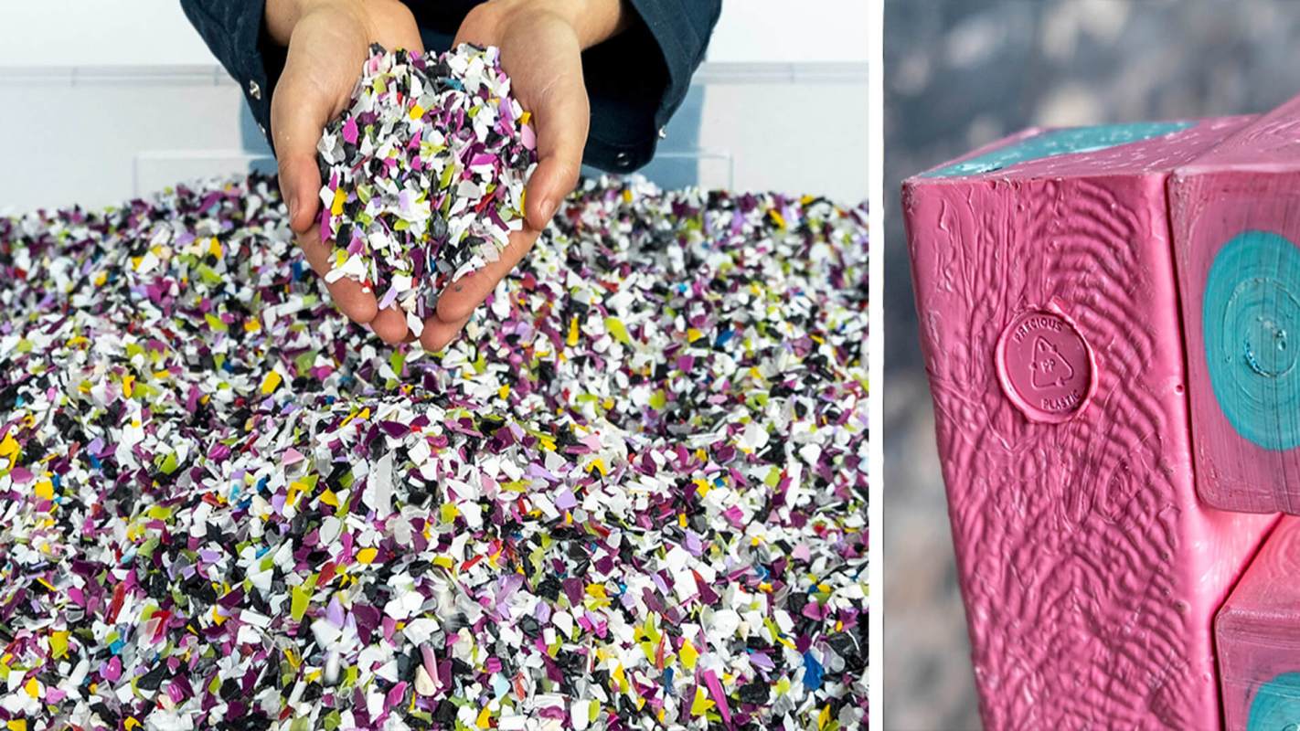 Precious Plastic company turning desert trash into furniture