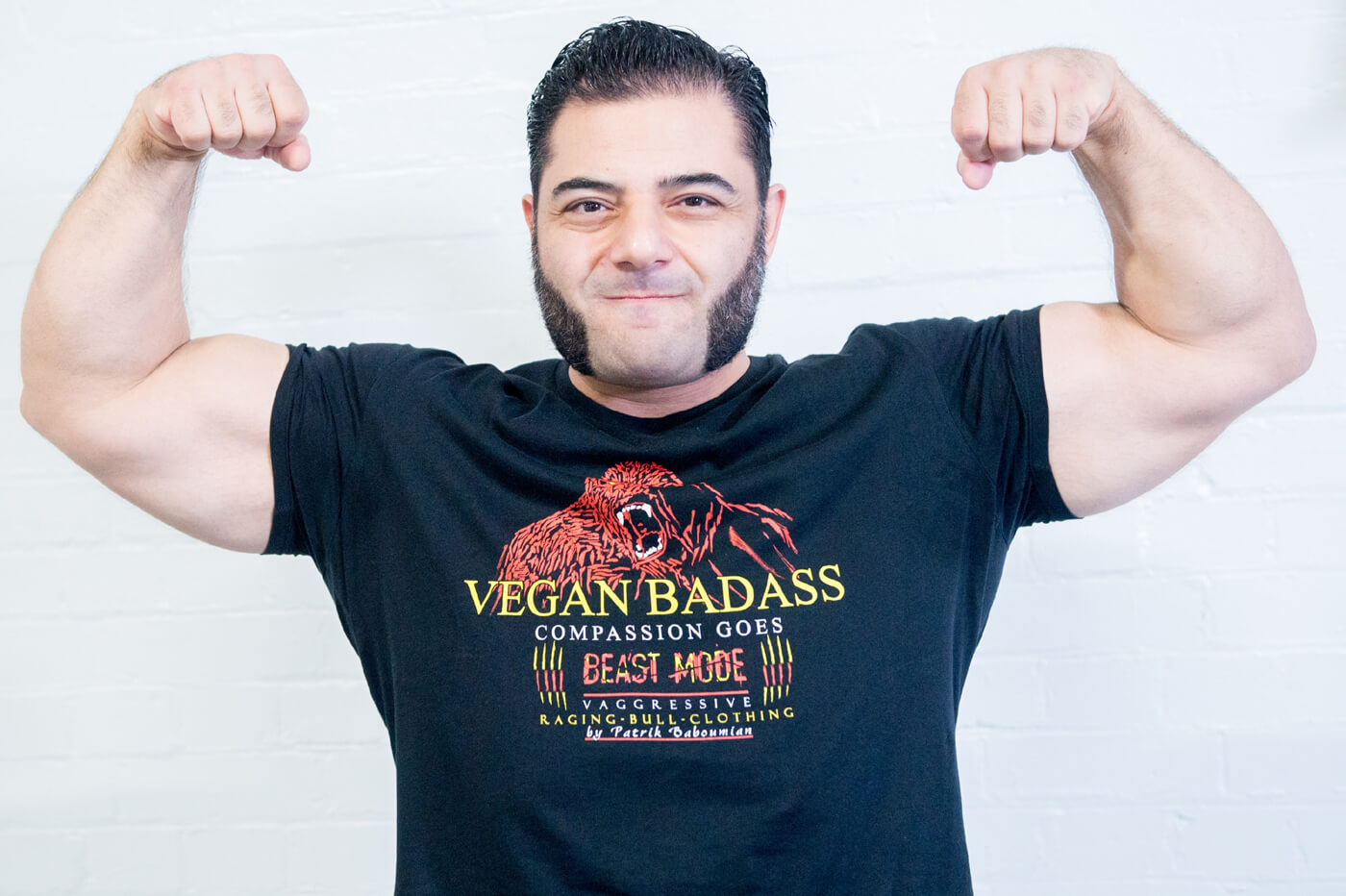 Patrik Baboumian ia vegan athlete