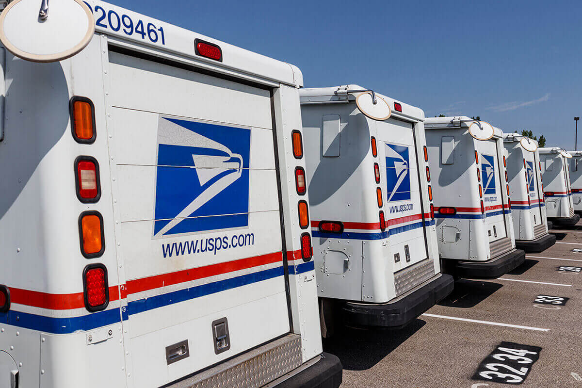 EVs USPS fleet