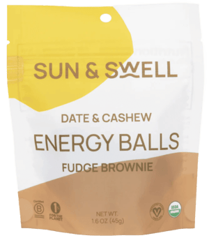 Bite-sized balls in six different flavors