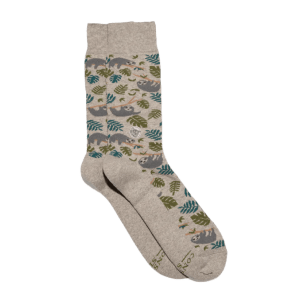 Socks that Protect Sloths, sustainable gifts for the self-care 