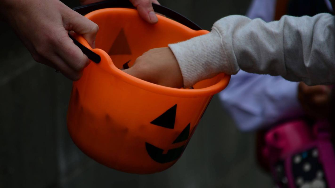 "This has been a rough few years, and those kids got an awesome Halloween surprise."
