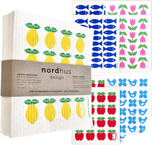 Nordhus Design Swedish Dishcloths; van life useful gifts