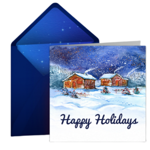 Sustainable holiday cards