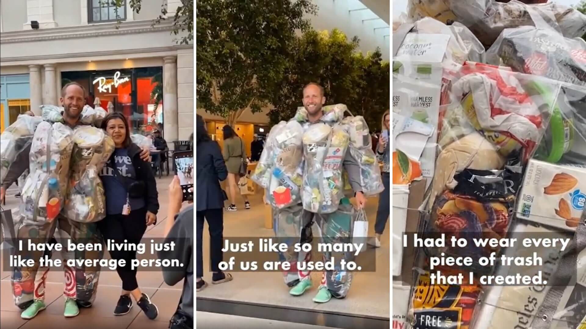 Trash suit