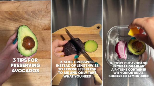 Keep avocados fresh