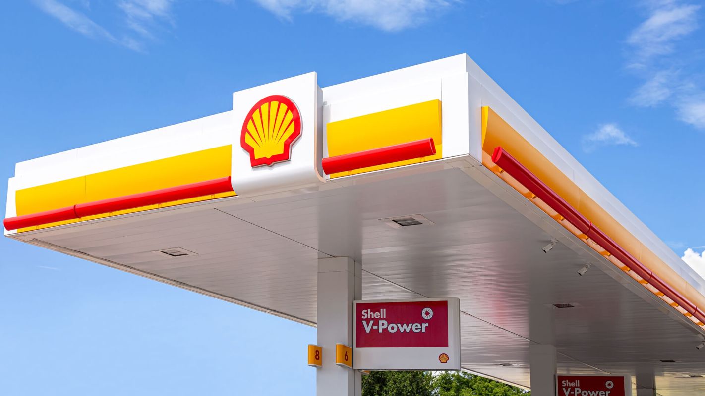 Shell station, gas station of the future