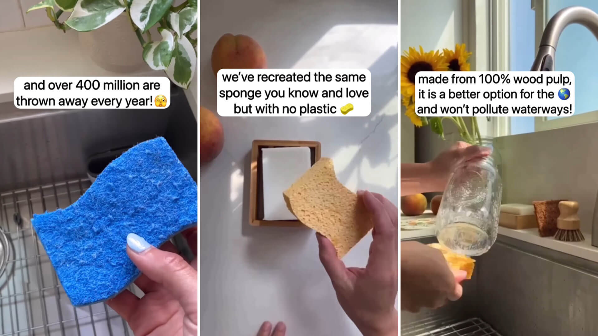 20+ Sustainable Alternatives to a Plastic Dish Sponge