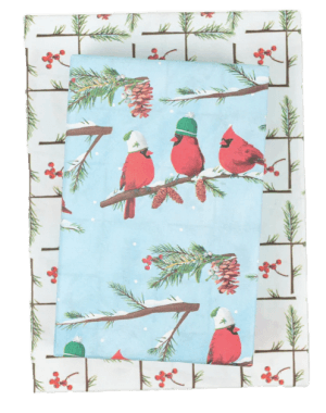 Winter Cardinals Wrapping Paper