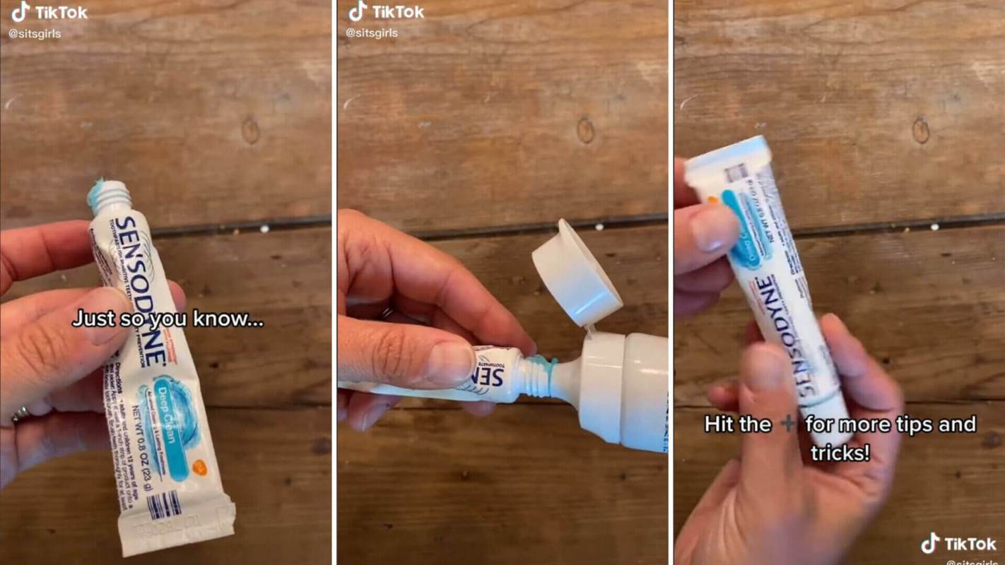 Toothpaste hack