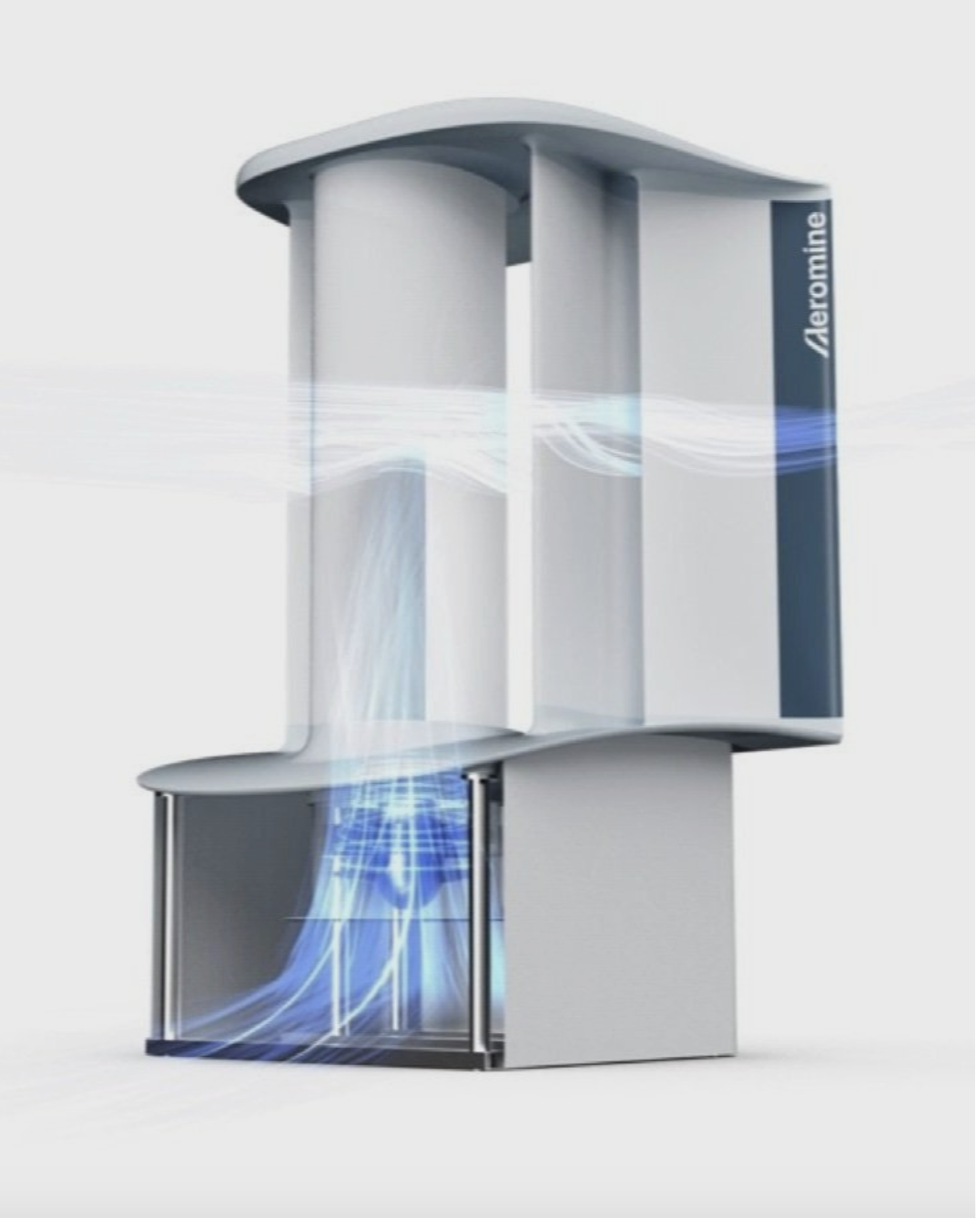 Company makes incredible 'bladeless' rooftop wind turbines