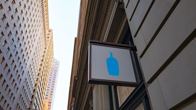 Blue bottle storefront
