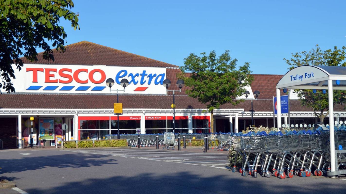 British supermarket Tesco grocery