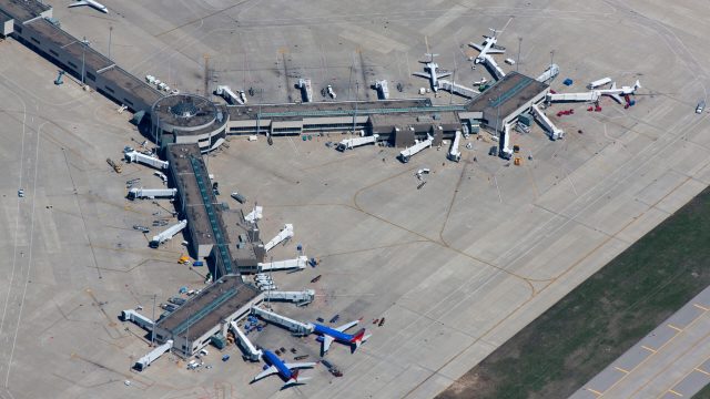 Airport suffering sick building syndrome