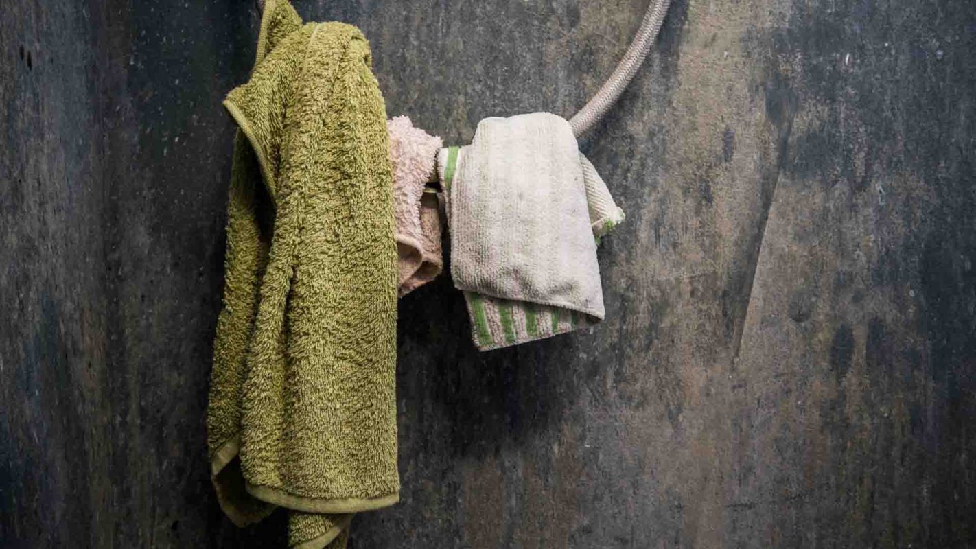 Dirty towels