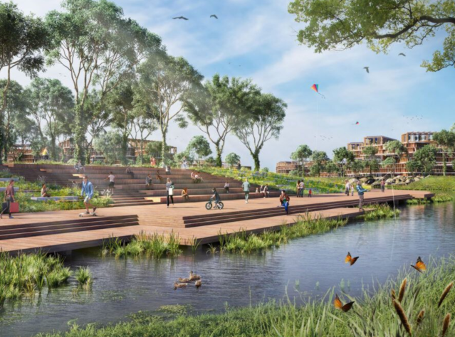 Africa's sustainable futuristic living community THE PARKS by URB