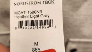 Price tag, Nordstrom Rack