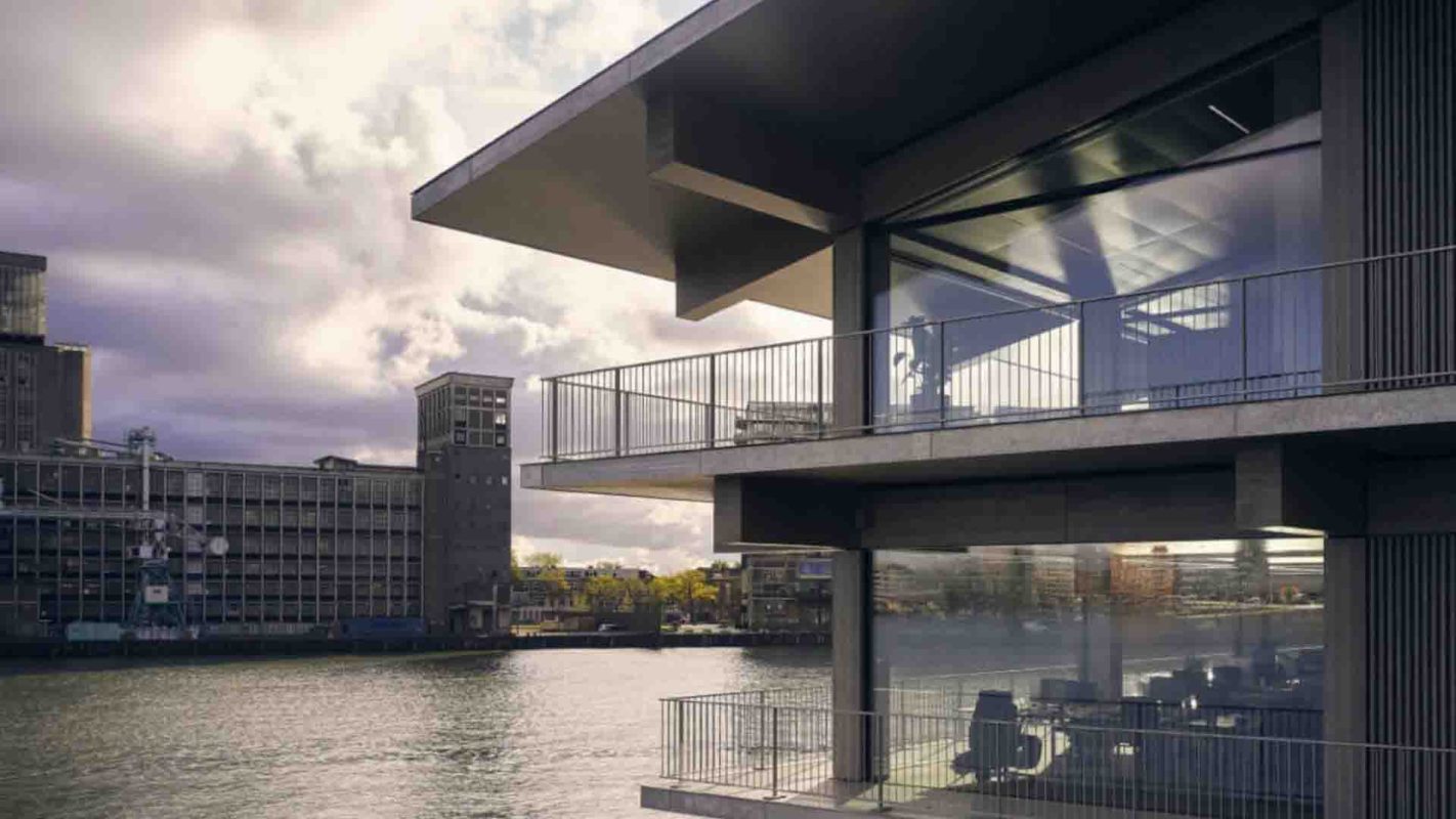 World's first floating office building