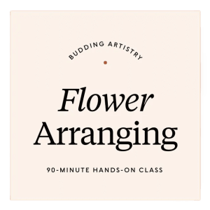 Budding Artistry Flower Arranging Workshop