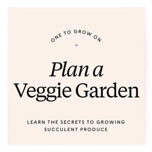 One to Grow On: Plan a Veggie Garden Workshop