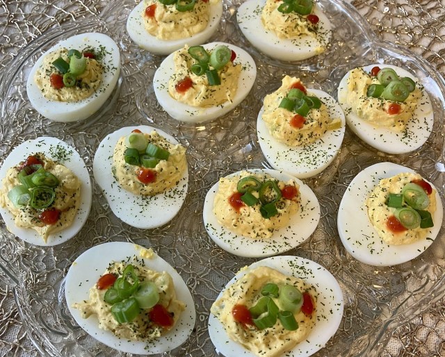 Anchor Hocking Egg Plate