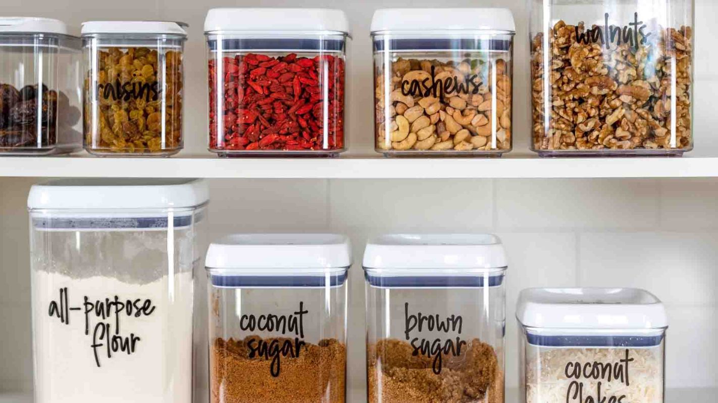 Kitchen containers, Zero waste
