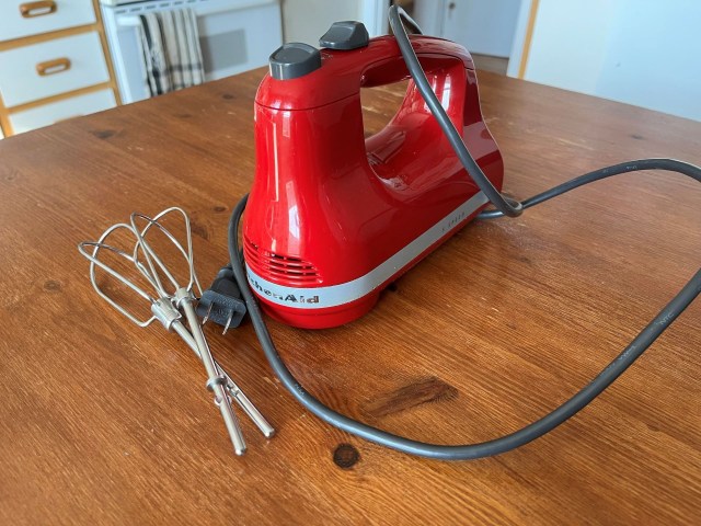 KitchenAid hand mixer