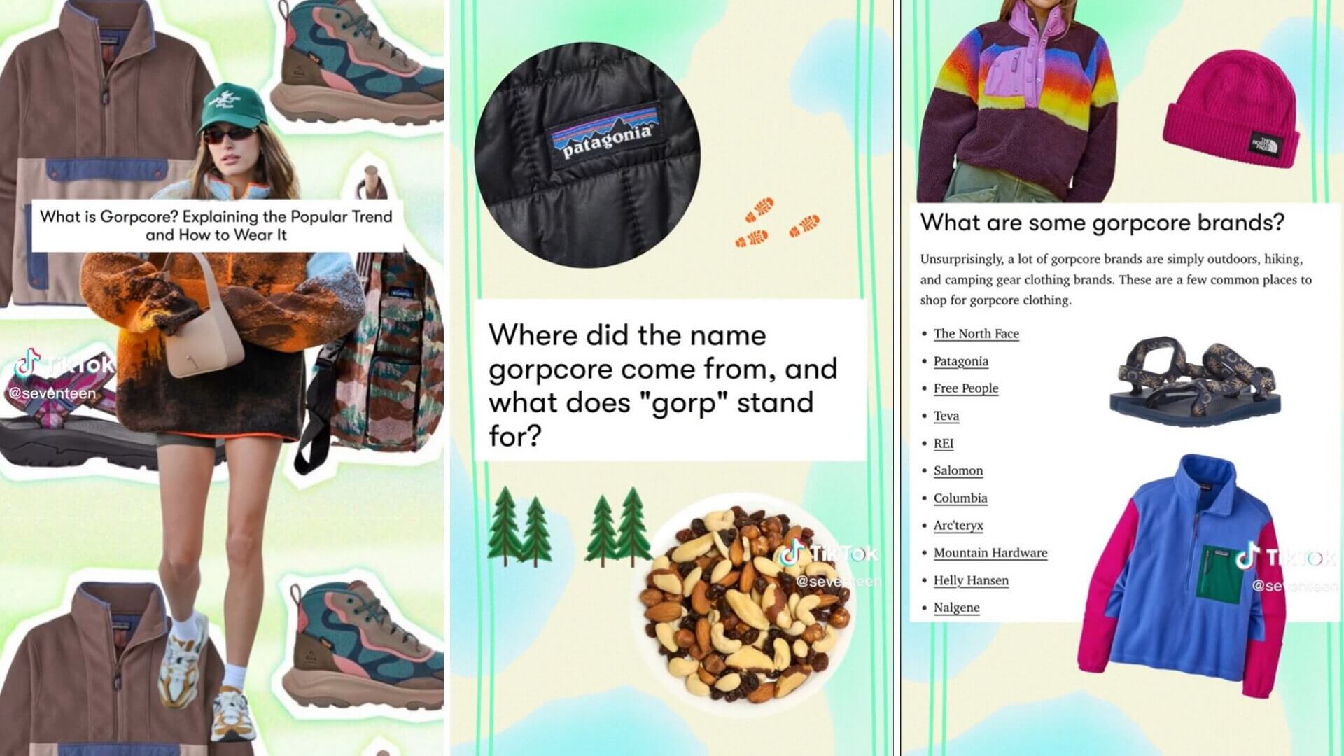 Gorpcore fashion