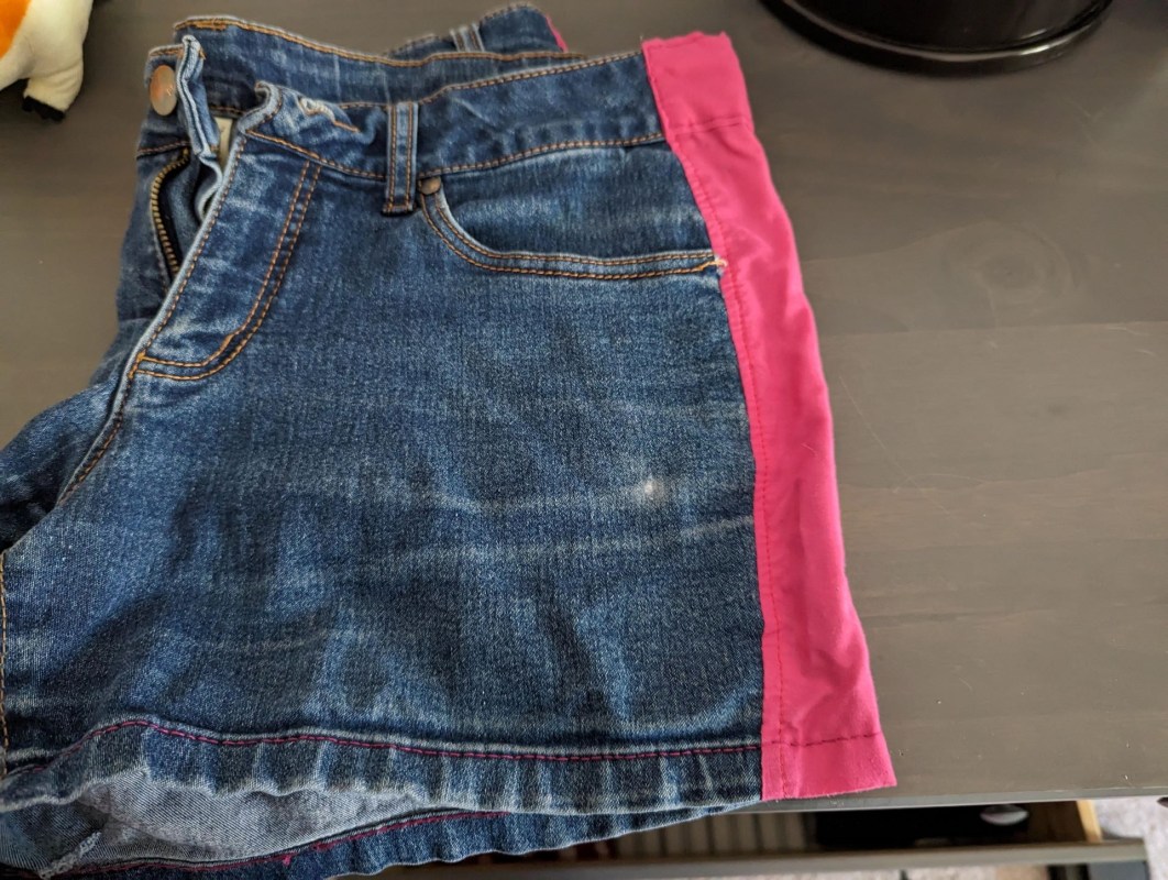Shorts with one quick alteration