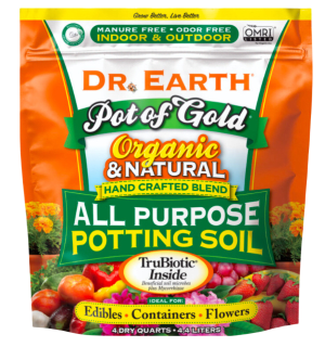 Dr. Earth potting soil