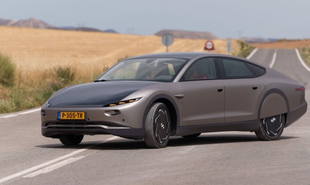 Solar-electric car