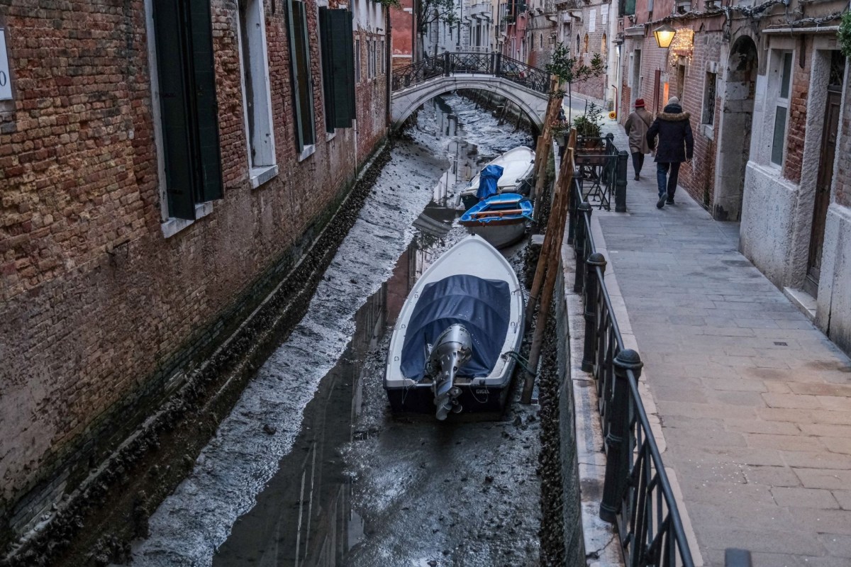 Venice's iconic canals