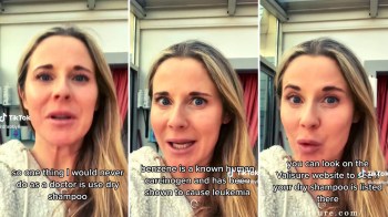 Dry shampoo cancer risk
