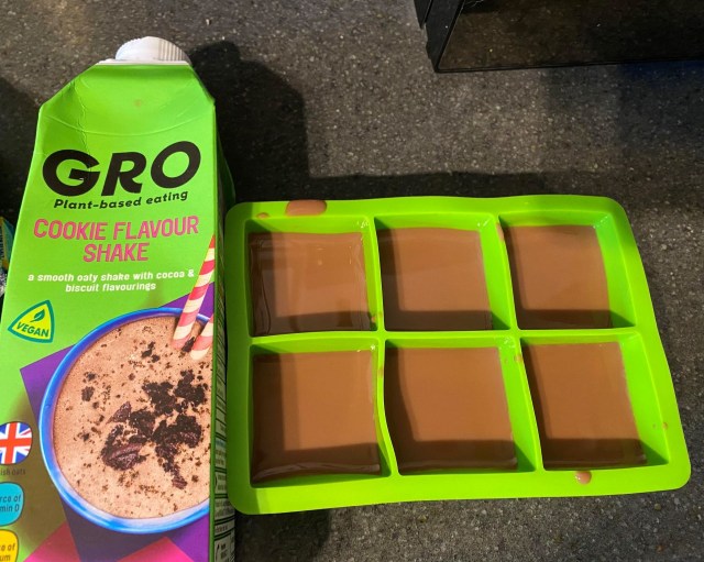 Frugal shopper freezing plant milk