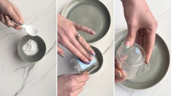 Simple hack to clean sticker residue off glass jars