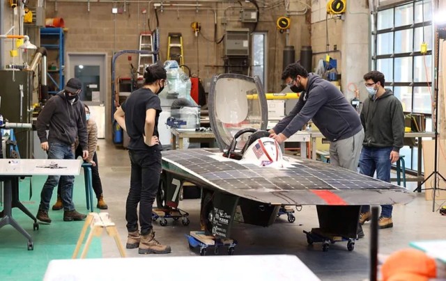 NOVA solar-powered car