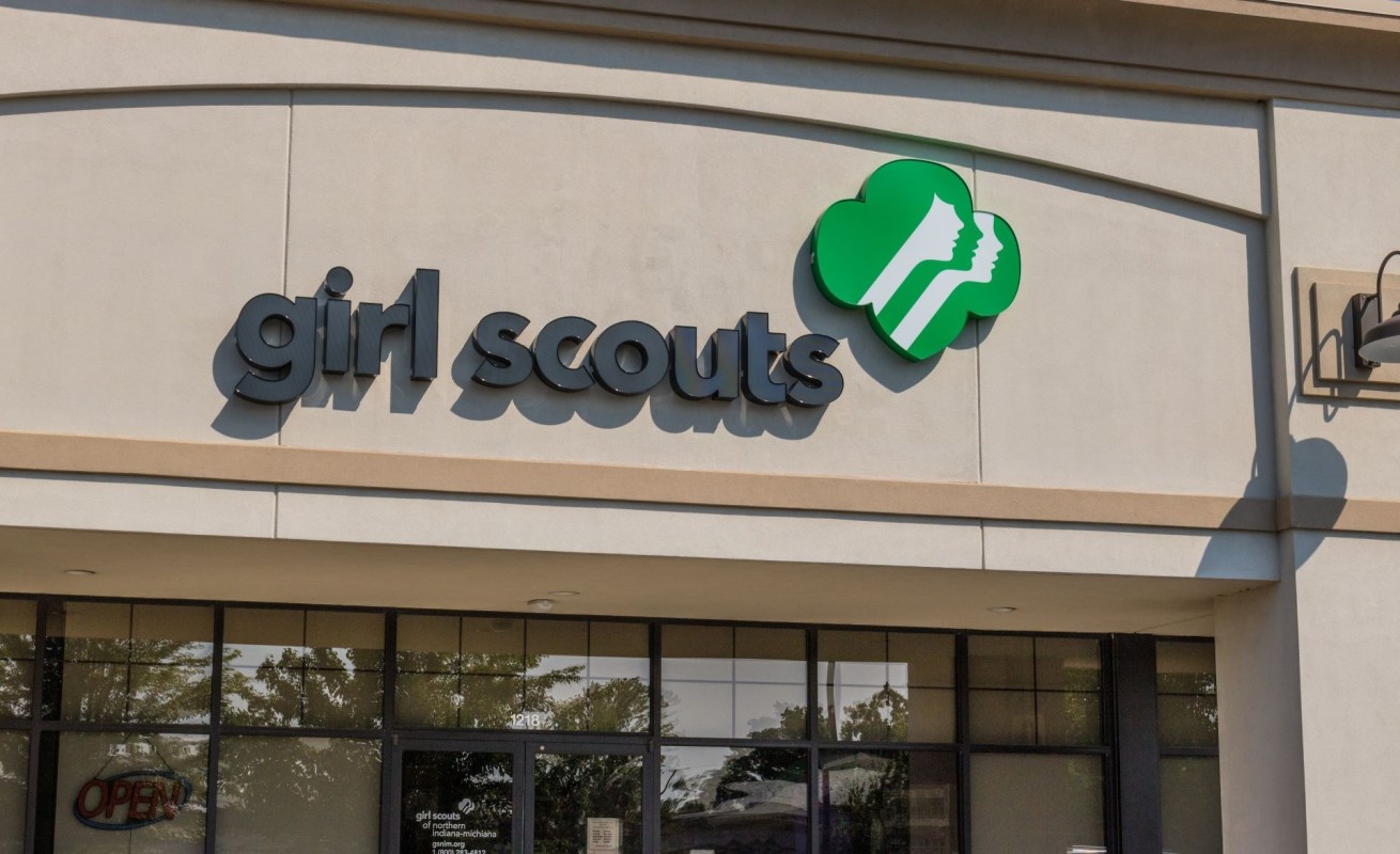Girl Scout boycotting cookie sale