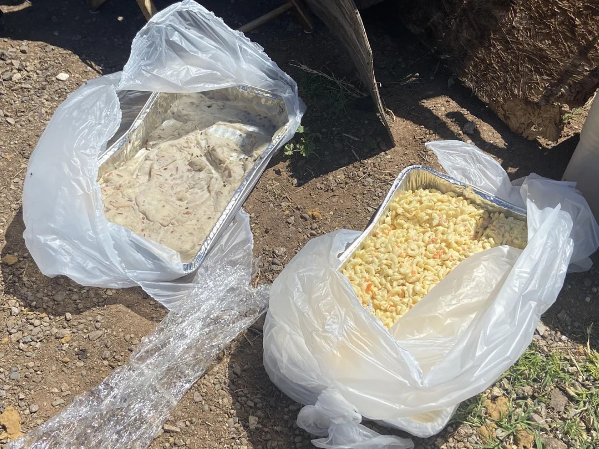 Post-party food waste