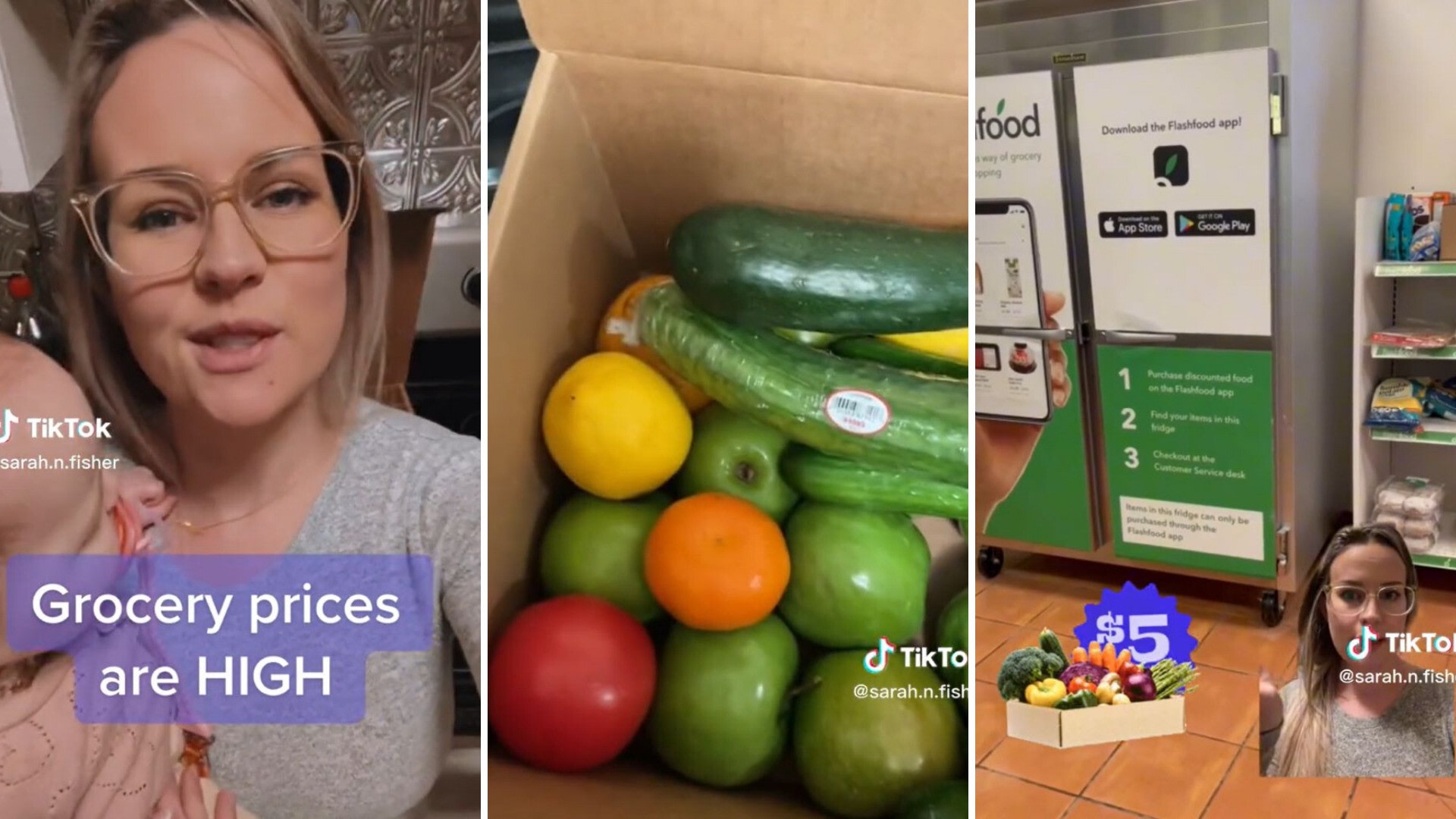TikToker shares how Flashfood saves her real money on produce