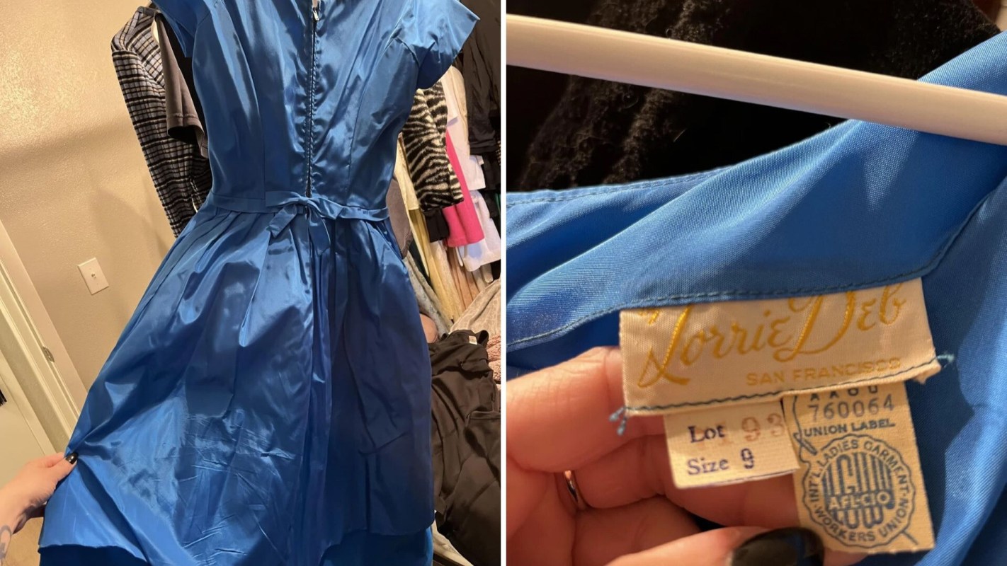 70-year-old Lorrie Day dress