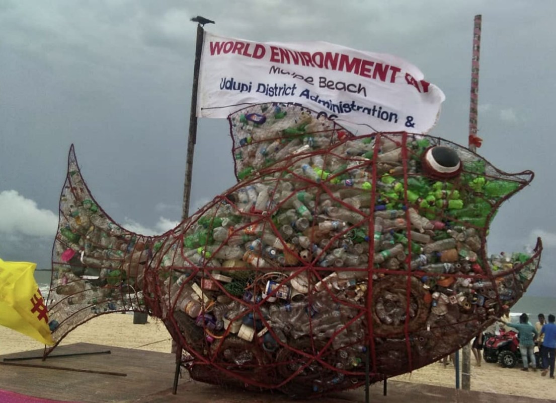 Yoshi the Fish, help stop ocean pollution